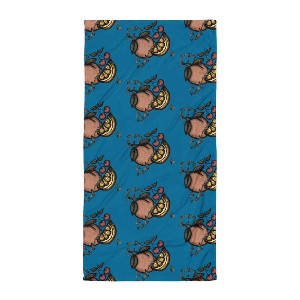 Fruit Towel (Blue)