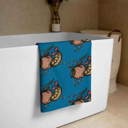 Fruit Towel (Blue)